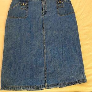 Denim Skirt